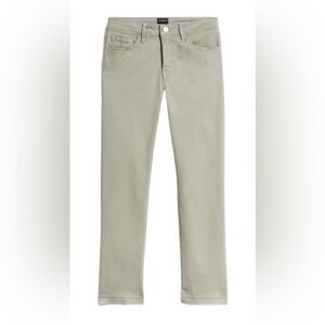 JUST BLACK Vaughn Released Hem Slim Straight Capri Jean